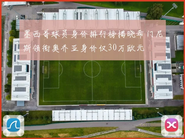 墨西哥球员身价排行榜揭晓希门尼斯领衔奥乔亚身价仅30万欧元